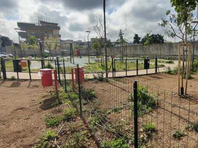 A fine 2024 � stata creata un'area in via Filangieri, nel quartiere Carbonara. Qui ci sono panche dove sedersi e la prossimit� delle giostrine all�area cani pu� consentire a pap� e mamma con animali al seguito di badare contemporaneamente a bambini e pelosetti